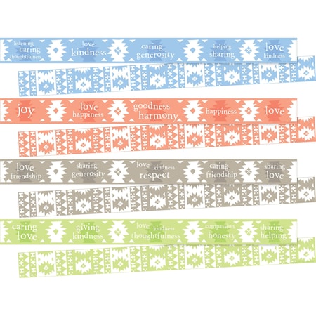 Barker Creek Celebrate Thoughtfulness Trim  Designs, 48/set, PK48 3867